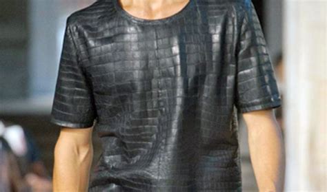 hermes t shirt crocodile light|Hermès Is Selling A $91,500 Crocodile T.